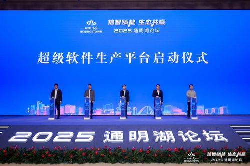 信智賦能 生態共贏 2025通明湖論壇在北京亦莊盛大開幕，共繪軟件產業發展新藍圖